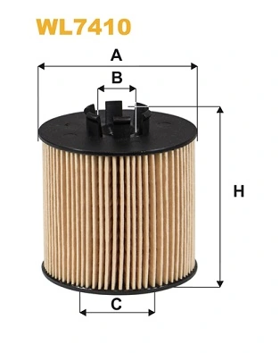 WIX FILTERS WL7410 — Фільтр масляний