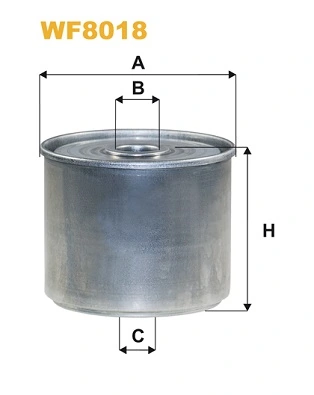 WIX FILTERS WF8018 — Фільтр паливний DAF, IVECO, VOLVO (TRUCK) WF8018/PM819 (вир-во WIX-FILTERS)