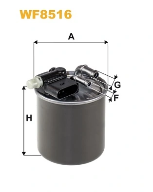 WIX FILTERS WF8516 — Фільтр паливний