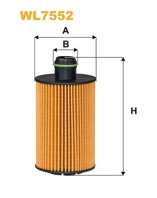 WIX FILTERS WL7552 — Фільтр масляний