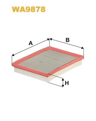 WIX FILTERS WA9878 — Фільтр повітряний
