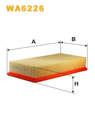 WIX FILTERS WA6226 — Фільтр повітряний