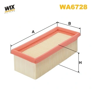 WIX FILTERS WA6728 — Повітряний фільтр