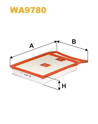 WIX FILTERS WA9780 — Фільтр повітряний