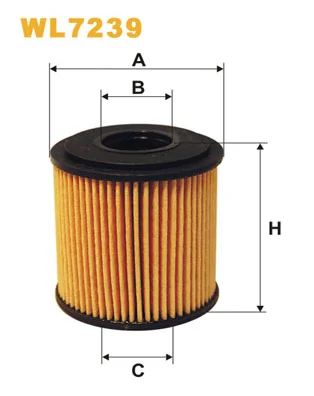 WIX FILTERS WL7239 — Фільтр масляний