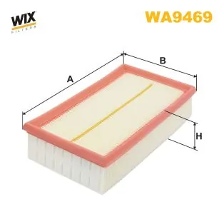 WIX FILTERS WA9469 — Фільтр повітряний WA9469/AP134/7 (вир-во WIX-FILTERS)