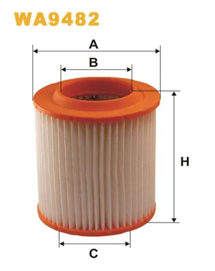 WIX FILTERS WA9482 — Фільтр повітряний