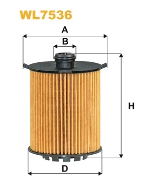 WIX FILTERS WL7536 — Оливний фільтр