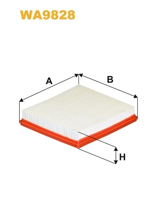 WIX FILTERS WA9828 — Фільтр повітряний