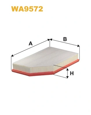 WIX FILTERS WA9572 — Фільтр повітряний