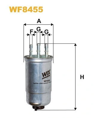 WIX FILTERS WF8455 — Фільтр паливний