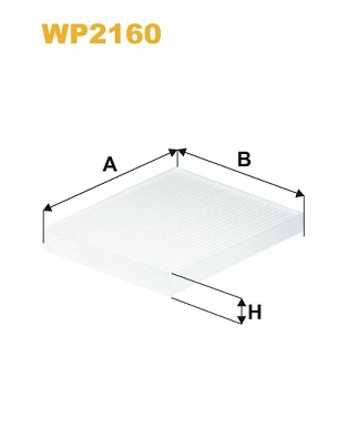 WIX FILTERS WP2160 — Фільтр салону