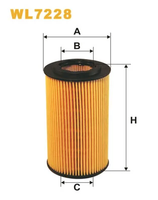WIX FILTERS WL7228 — Фільтр масляний