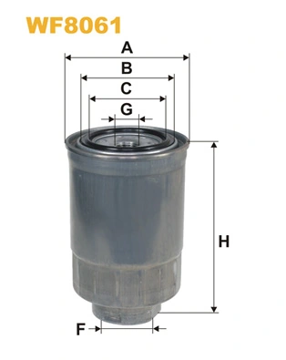 WIX FILTERS WF8061 — Фільтр паливний