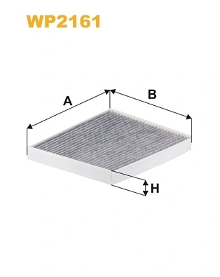 WIX FILTERS WP2161 — Фільтр салону вугільний