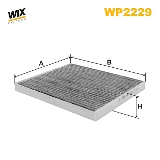 WIX FILTERS WP2229 — Фільтр салону вугільний