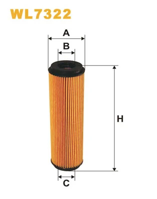 WIX FILTERS WL7322 — Фільтр масляний