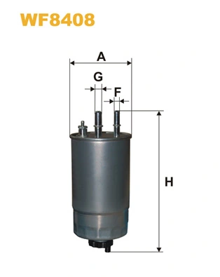 WIX FILTERS WF8408 — Фільтр паливний