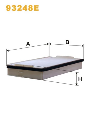 Filtre, air de l'habitacle