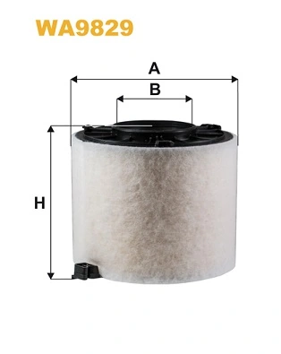 WIX FILTERS WA9829 — Повітряний фільтр