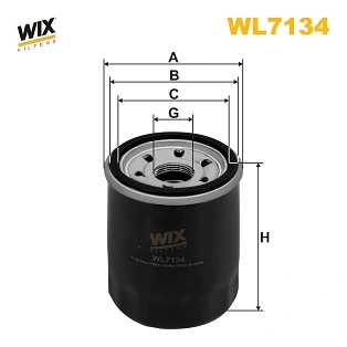 WIX FILTERS WL7134 — Фільтр масляний