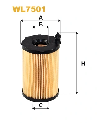 WIX FILTERS WL7501 — Фільтр масляний