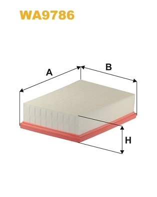 WIX FILTERS WA9786 — Фільтр повітряний