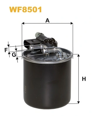 WIX FILTERS WF8501 — Фільтр паливний