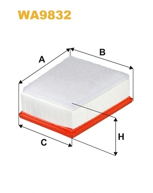 WIX FILTERS WA9832 — Фільтр повітряний