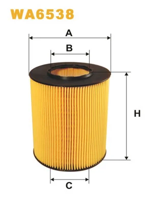 WIX FILTERS WA6538 — Фільтр повітряний