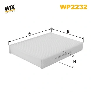 WIX FILTERS WP2232 — Фільтр салону