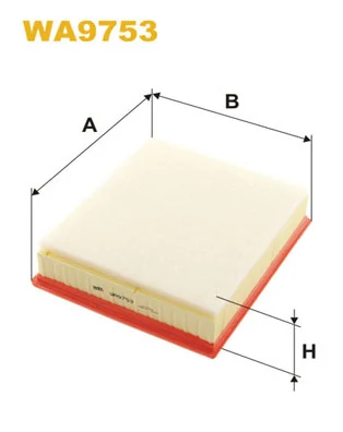 WIX FILTERS WA9753 — Фільтр повітряний