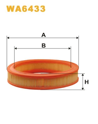WIX FILTERS WA6433 — Фільтр повітряний