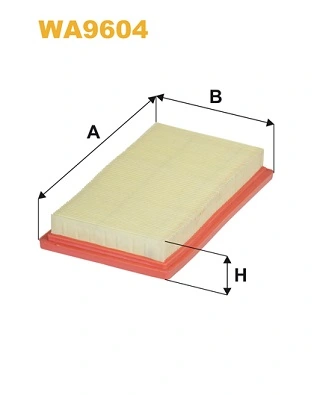 WIX FILTERS WA9604 — Фільтр повітряний