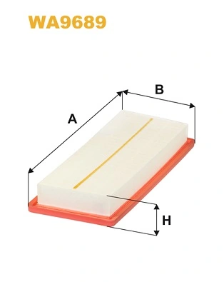 WIX FILTERS WA9689 — Фільтр повітряний