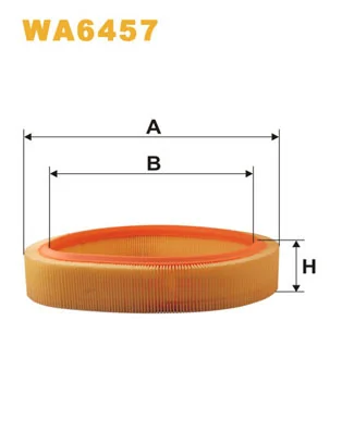 WIX FILTERS WA6457 — Фільтр повітряний