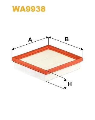WIX FILTERS WA9938 — Фільтр повітряний