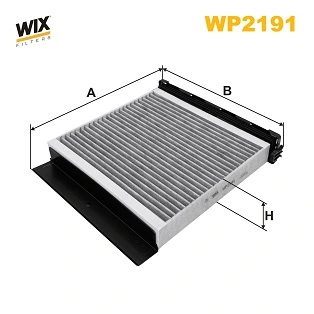 WIX FILTERS WP2191 — Фільтр салону вугільний
