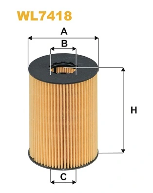 WIX FILTERS WL7418 — Фільтр масляний