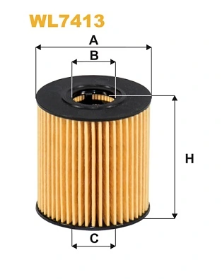 WIX FILTERS WL7413 — Фільтр масляний