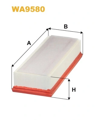 WIX FILTERS WA9580 — Фільтр повітряний