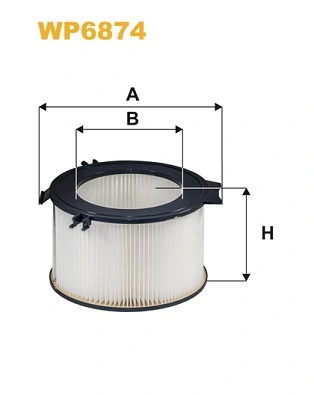 WIX FILTERS WP6874 — Фільтр салону
