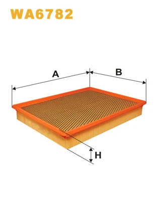 WIX FILTERS WA6782 — Фільтр повітряний