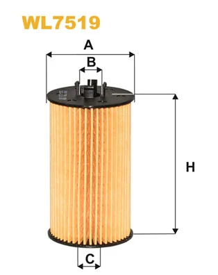 WIX FILTERS WL7519 — Фільтр масляний
