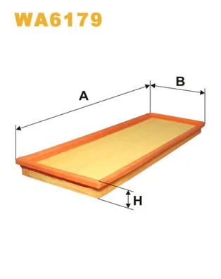 WIX FILTERS WA6179 — Фільтр повітряний