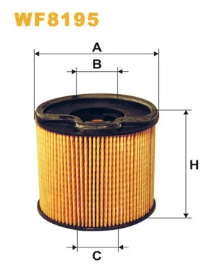 WIX FILTERS WF8195 — Фільтр паливний