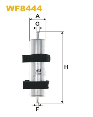 WIX FILTERS WF8444 — Паливний фільтр