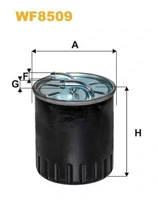 WIX FILTERS WF8509 — Фільтр паливний
