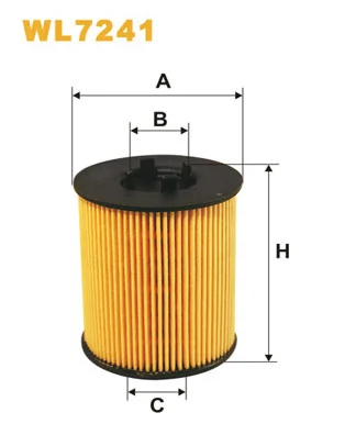 WIX FILTERS WL7241 — Фільтр масляний