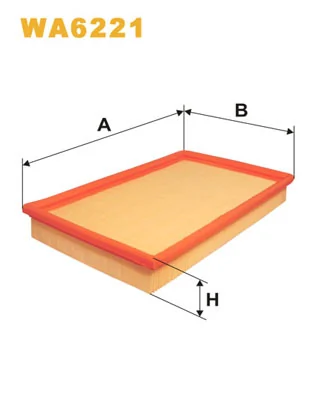 WIX FILTERS WA6221 — Фільтр повітряний